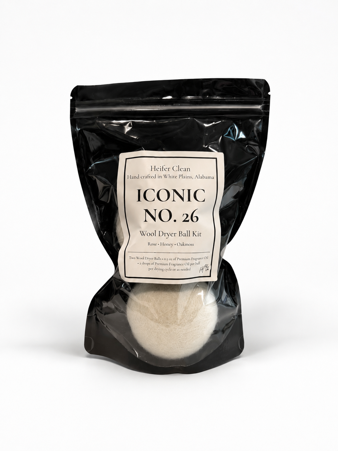 Boujee Heifer Wool Dryer Ball Kit - Iconic No. 26