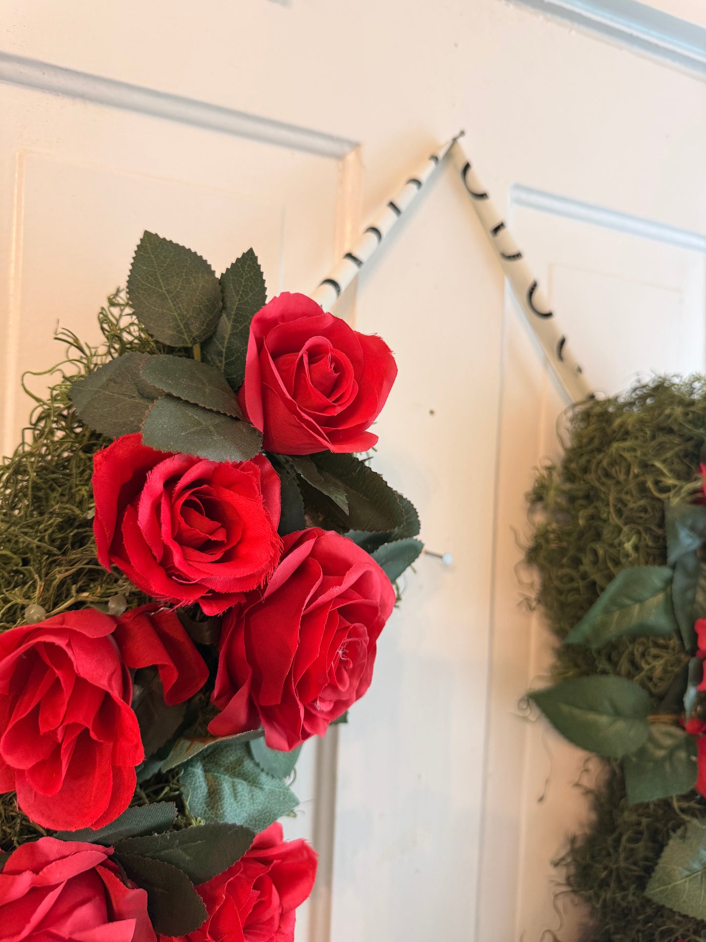 Horseshoe Rose Wreath
