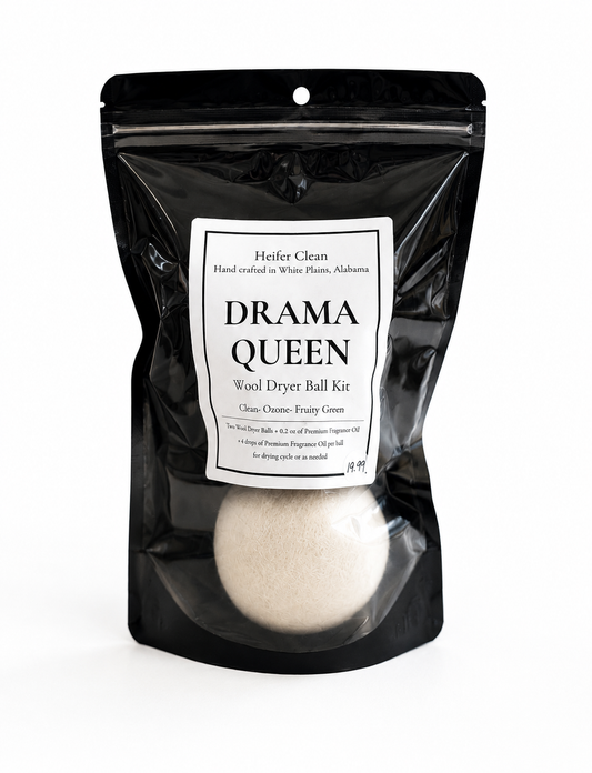 Boujee Heifer Wool Dryer Ball Kit - Drama Queen