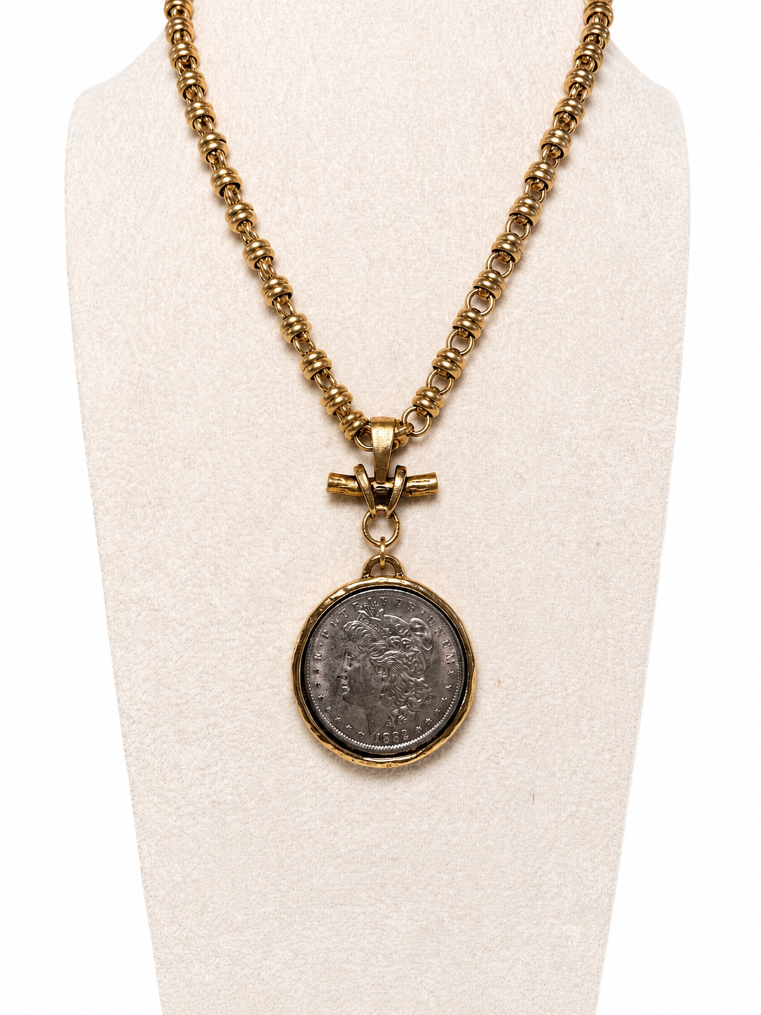 Handmade Coin Necklace (Replica)