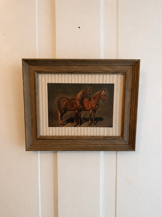 Petal Lane 8x10in Horse Framed Print